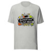 Authorized To Sit Weird Graphic Tee mockup 4