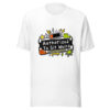 Authorized To Sit Weird Graphic Tee mockup 5