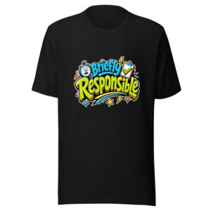 Briefly Responsible Graphic Tee front view
