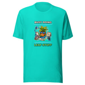 BUSY DOING LEAF STUFF Heartbeat-20260614-hilariousshirt-codex Graphic Tee mockup 1 BUSY DOING LEAF STUFF Heartbeat-20260614-hilariousshirt-codex Graphic Tee front view