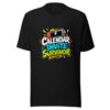 Calendar Invite Survivor Graphic Tee front view