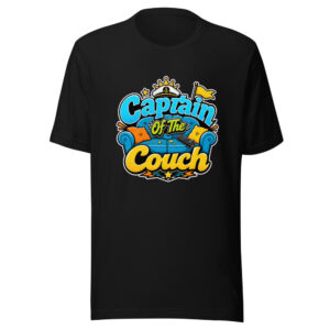 Captain Of The Couch Graphic Tee