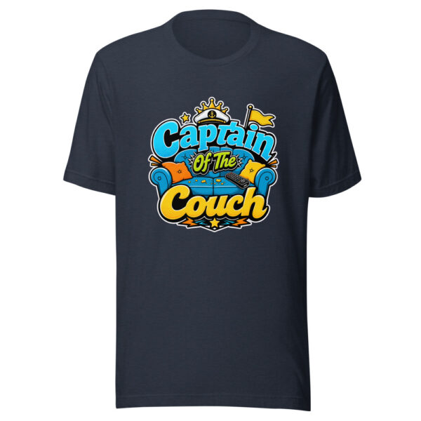 Captain Of The Couch Graphic Tee mockup 7 Captain Of The Couch Graphic Tee mockup 7