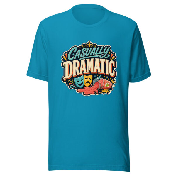 Casually Dramatic Heartbeat-20260613-humor-codex Graphic Tee mockup 2 Casually Dramatic Heartbeat-20260613-humor-codex Graphic Tee mockup 2