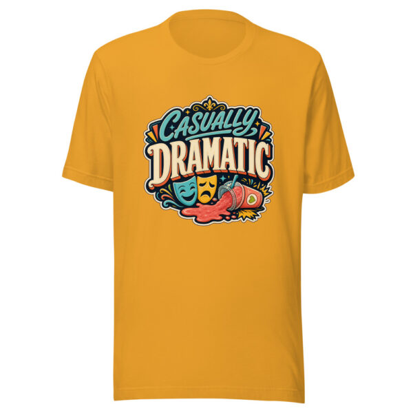 Casually Dramatic Heartbeat-20260613-humor-codex Graphic Tee mockup 3 Casually Dramatic Heartbeat-20260613-humor-codex Graphic Tee mockup 3