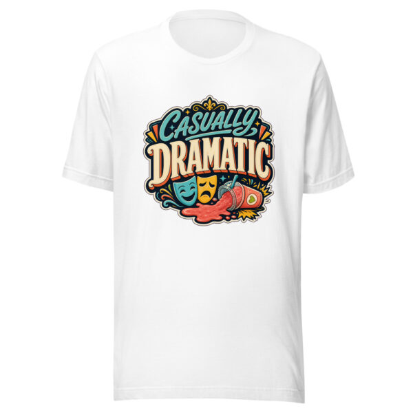 Casually Dramatic Heartbeat-20260613-humor-codex Graphic Tee mockup 3 Casually Dramatic Heartbeat-20260613-humor-codex Graphic Tee mockup 3