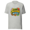 Casually Overbooked By Snacks Graphic Tee mockup 5