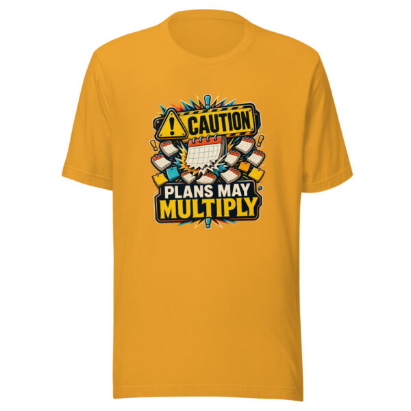 Caution Plans May Multiply Heartbeat-20260614-hilarious-fresh-codex Graphic Tee mockup 2 Caution Plans May Multiply Heartbeat-20260614-hilarious-fresh-codex Graphic Tee mockup 2
