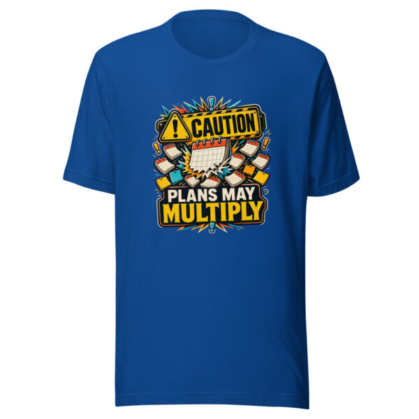 Caution Plans May Multiply Heartbeat-20260614-hilarious-fresh-codex Graphic Tee mockup 6 Caution Plans May Multiply Heartbeat-20260614-hilarious-fresh-codex Graphic Tee mockup 6