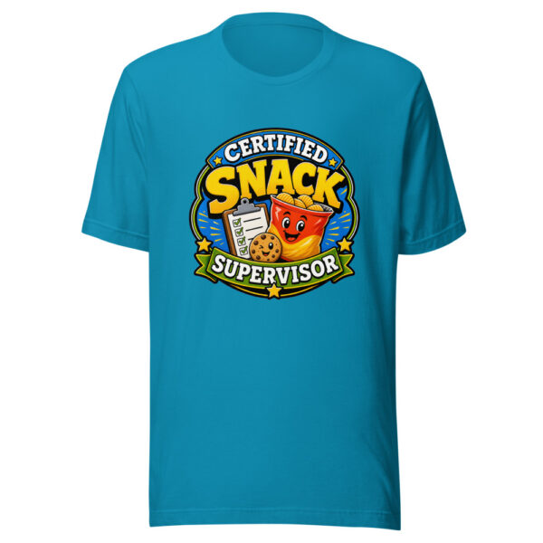 Certified Snack Supervisor Heartbeat-20260613-hilarious-codex Graphic Tee mockup 2 Certified Snack Supervisor Heartbeat-20260613-hilarious-codex Graphic Tee mockup 2