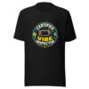 Certified Vibe Inspector Graphic Tee front view