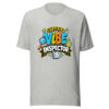 Certified Vibe Inspector Graphic Tee mockup 6