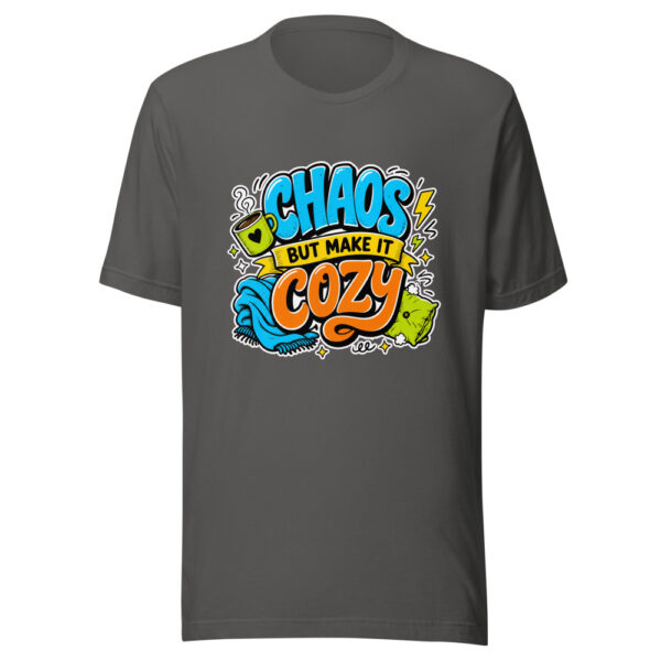 Chaos But Make It Cozy Graphic Tee mockup 3 Chaos But Make It Cozy Graphic Tee mockup 3