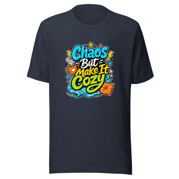 Chaos But Make It Cozy Graphic Tee mockup 7 Chaos But Make It Cozy Graphic Tee mockup 7