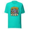 CHAOS BUT MAKE IT COZY Heartbeat-20260614-hilariousshirt-codex Graphic Tee mockup 4