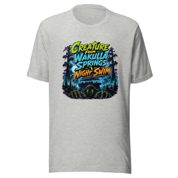 Creature From Wakulla Springs Night Swim Wakulla-springs-creature-scary Graphic Tee mockup 4 Creature From Wakulla Springs Night Swim Wakulla-springs-creature-scary Graphic Tee mockup 4