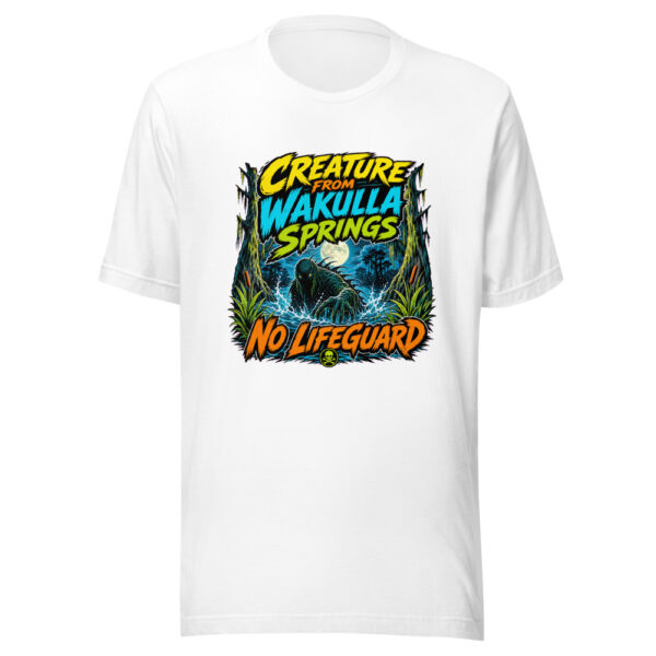 Creature From Wakulla Springs No Lifeguard Wakulla-springs-creature-scary Graphic Tee mockup 3 Creature From Wakulla Springs No Lifeguard Wakulla-springs-creature-scary Graphic Tee mockup 3