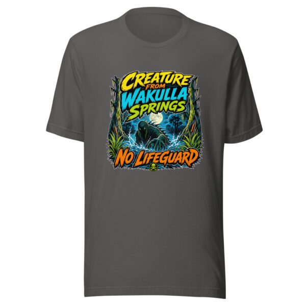 Creature From Wakulla Springs No Lifeguard Wakulla-springs-creature-scary Graphic Tee mockup 5
