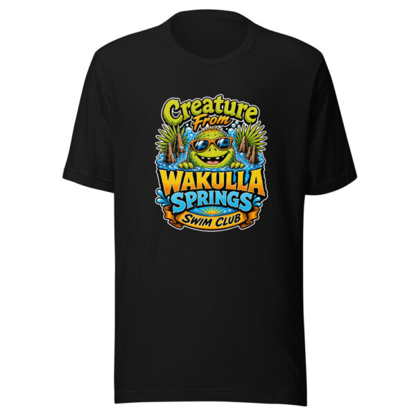 Creature From Wakulla Springs Swim Club Wakulla-springs-creature Graphic Tee mockup 1 Creature From Wakulla Springs Swim Club Wakulla-springs-creature Graphic Tee front view
