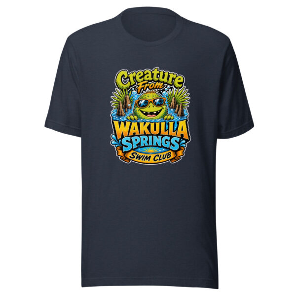 Creature From Wakulla Springs Swim Club Wakulla-springs-creature Graphic Tee mockup 7