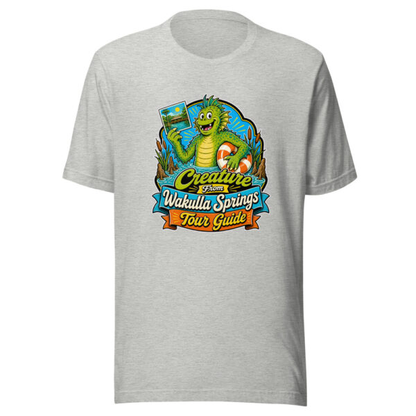 Creature From Wakulla Springs Tour Guide Wakulla-springs-creature Graphic Tee mockup 5