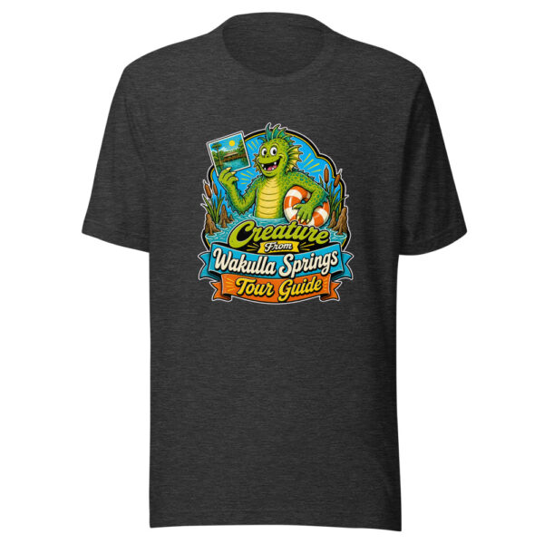 Creature From Wakulla Springs Tour Guide Wakulla-springs-creature Graphic Tee mockup 6
