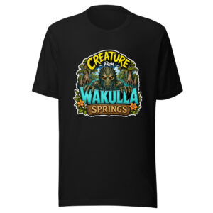 Creature From Wakulla Springs Wakulla-v2b Graphic Tee front view