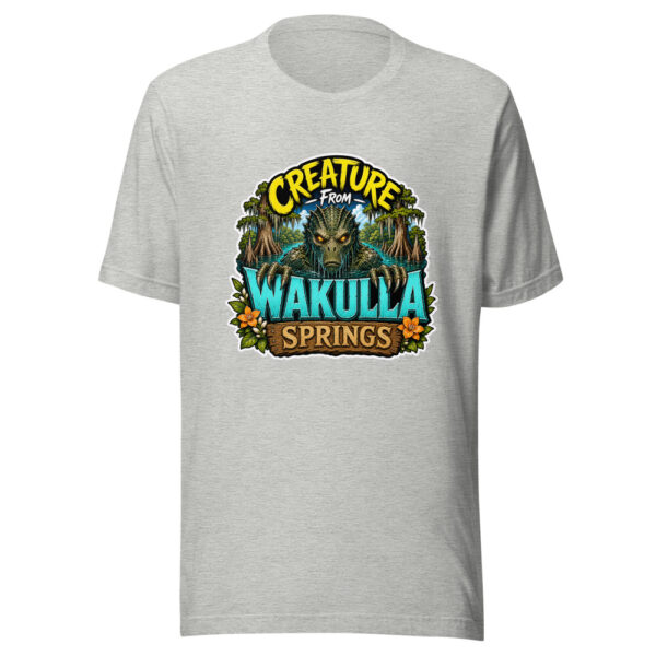 Creature From Wakulla Springs Wakulla-v2b Graphic Tee mockup 1 Creature From Wakulla Springs Wakulla-v2b Graphic Tee front view