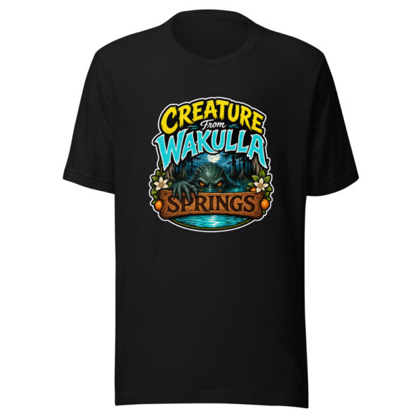 Creature From Wakulla Springs Wakulla-v2c Graphic Tee mockup 1 Creature From Wakulla Springs Wakulla-v2c Graphic Tee front view