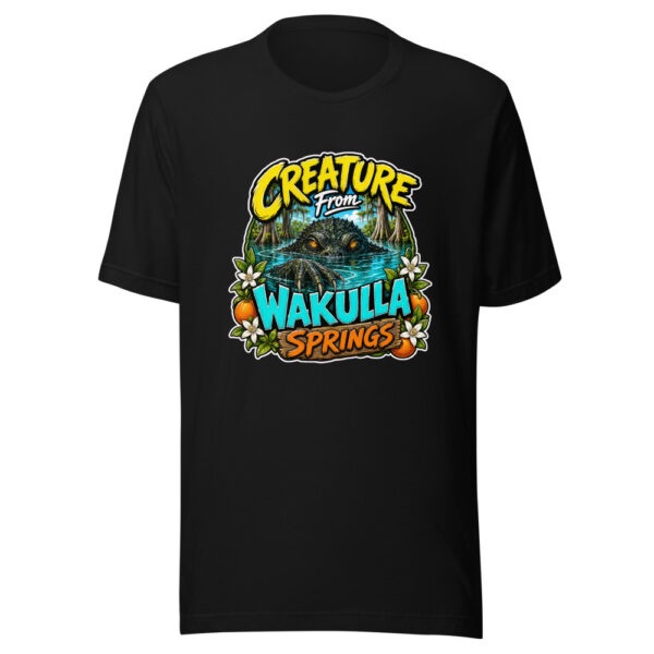 Creature From Wakulla Springs Wakulla-v2d Graphic Tee mockup 1 Creature From Wakulla Springs Wakulla-v2d Graphic Tee front view