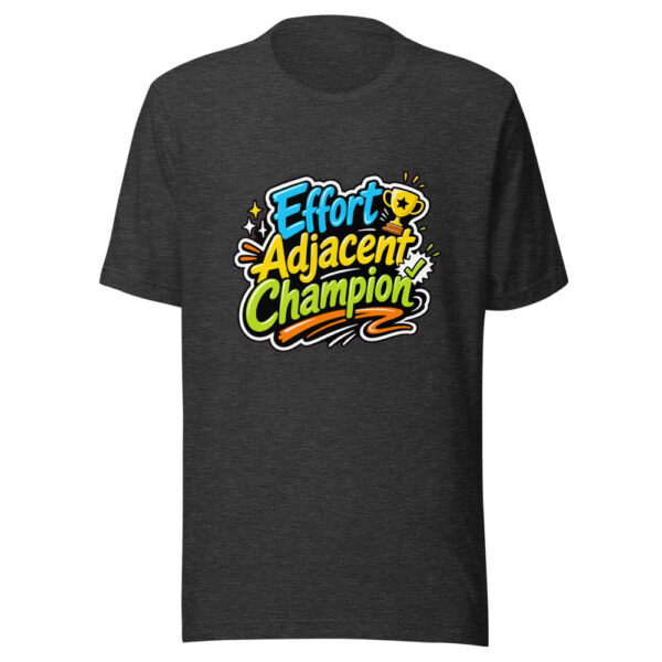 Effort Adjacent Champion Graphic Tee mockup 6