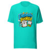 Emotionally Booked Graphic Tee mockup 4