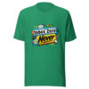 Inbox Zero Never Graphic Tee mockup 3