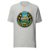 Indoor Voice Loading Graphic Tee mockup 4