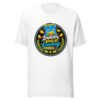 Indoor Voice Loading Graphic Tee mockup 5
