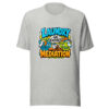 Laundry Has Entered Mediation Graphic Tee mockup 6