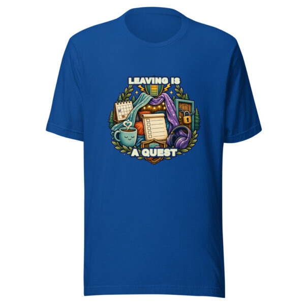 LEAVING IS A QUEST Heartbeat-20260614-hilariousshirt-codex Graphic Tee mockup 6