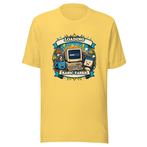 LOADING BASIC TASKS Heartbeat-20260614-hilariousshirt-codex Graphic Tee mockup 5