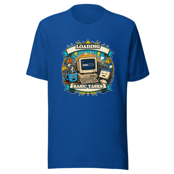 LOADING BASIC TASKS Heartbeat-20260614-hilariousshirt-codex Graphic Tee mockup 6