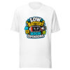 Low Battery High Opinions Heartbeat-20260613-hilarious-codex Graphic Tee mockup 3 Low Battery High Opinions Heartbeat-20260613-hilarious-codex Graphic Tee mockup 3