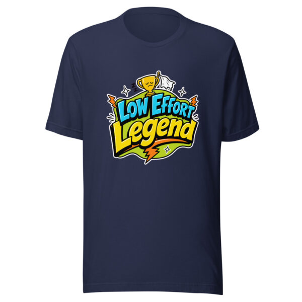 Low Effort Legend Graphic Tee mockup 2 Low Effort Legend Graphic Tee mockup 2