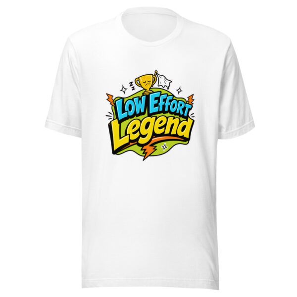 Low Effort Legend Graphic Tee mockup 5 Low Effort Legend Graphic Tee mockup 5