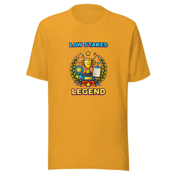 LOW STAKES LEGEND Heartbeat-20260614-hilariousshirt-codex Graphic Tee front view