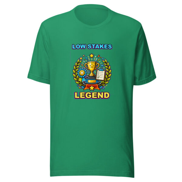 LOW STAKES LEGEND Heartbeat-20260614-hilariousshirt-codex Graphic Tee mockup 3