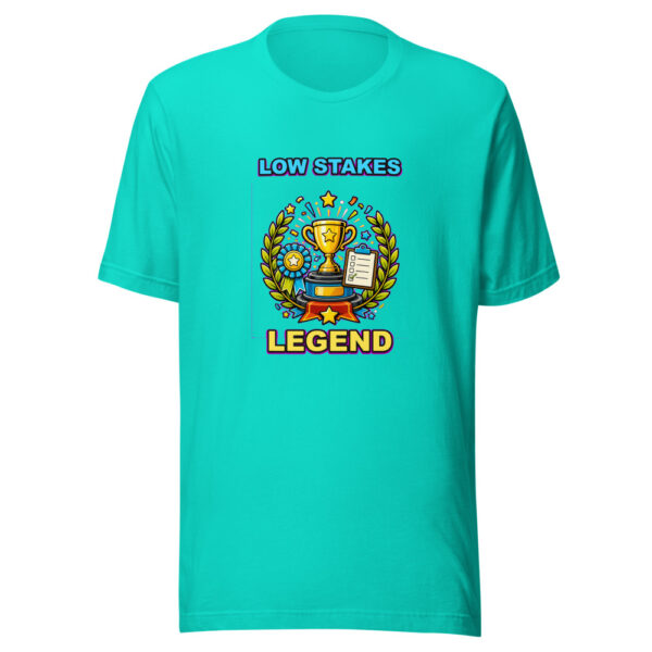 LOW STAKES LEGEND Heartbeat-20260614-hilariousshirt-codex Graphic Tee mockup 4