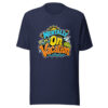 Mentally On Vacation Graphic Tee mockup 4