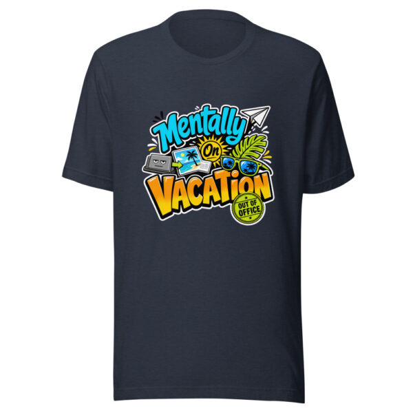 Mentally On Vacation Graphic Tee mockup 7 Mentally On Vacation Graphic Tee mockup 7