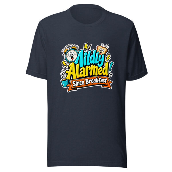 Mildly Alarmed Since Breakfast Graphic Tee mockup 7 Mildly Alarmed Since Breakfast Graphic Tee mockup 7