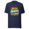 Mildly Available For Chaos Graphic Tee front view