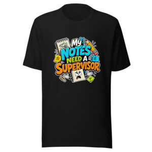 my-notes-need-a-supervisor-evergreen-shirt-design-manual-my-notes-need-a-mockup-1 My Notes Need A Supervisor Graphic Tee